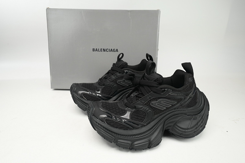 【DA5LJ】黑色-3  巴黎世家十二代新款 784342 W2MV2 1010 Balenciaga White and Black Black
