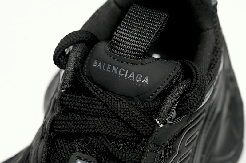 【DA5AH】黑色  巴黎世家十二代新款  784342 W2MV2 1000 Balenciaga White and Black Black