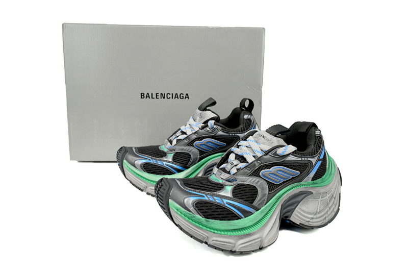 【DA5AH】黑灰蓝   巴黎世家十二代新款  784342 W2MV2 1143 Balenciaga Black Gray Blue