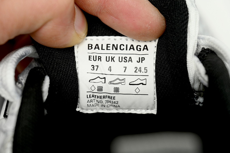 【DA5AH】白黑灰  巴黎世家十二代新款  784342 W2MV2 9110 Balenciaga White and Black