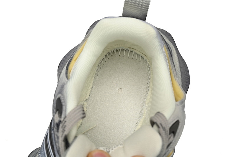 【DA5LJ】米中灰-8 纯原版巴黎世家 网布 圆头系带低帮 784339-W2MV9-0223 Balenciaga CARGO Rice Gray