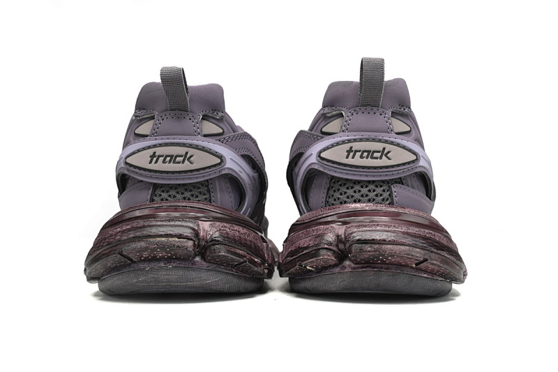 【DA0LJ】灰紫-113 巴黎3代时尚复古低帮跑鞋 542436 W1AC5 0620 Balenciaga Tess S.Black Gray Purple