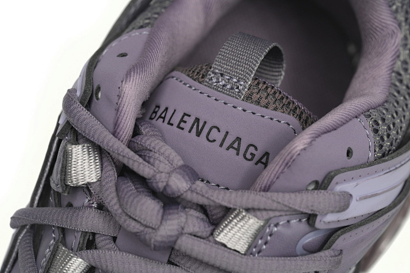 【DA0LJ】灰紫-113 巴黎3代时尚复古低帮跑鞋 542436 W1AC5 0620 Balenciaga Tess S.Black Gray Purple
