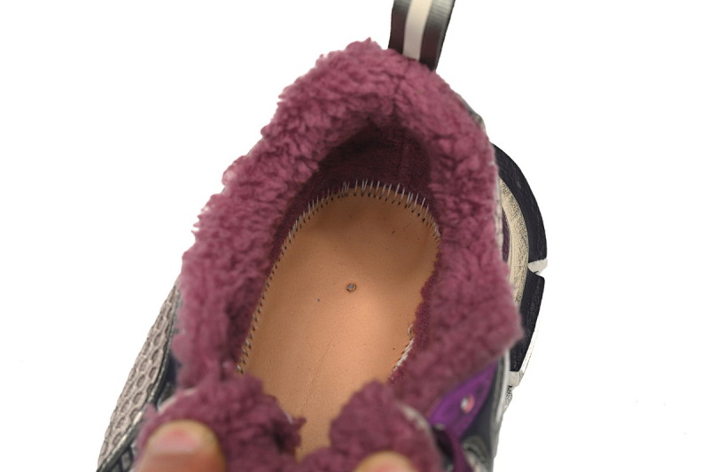 【DA5AH】紫色冰绒 巴黎3XL冰爪 加绒版 户外概念跑鞋 734734 W3XL2 1269 Balenciaga Purple Ice Velvet