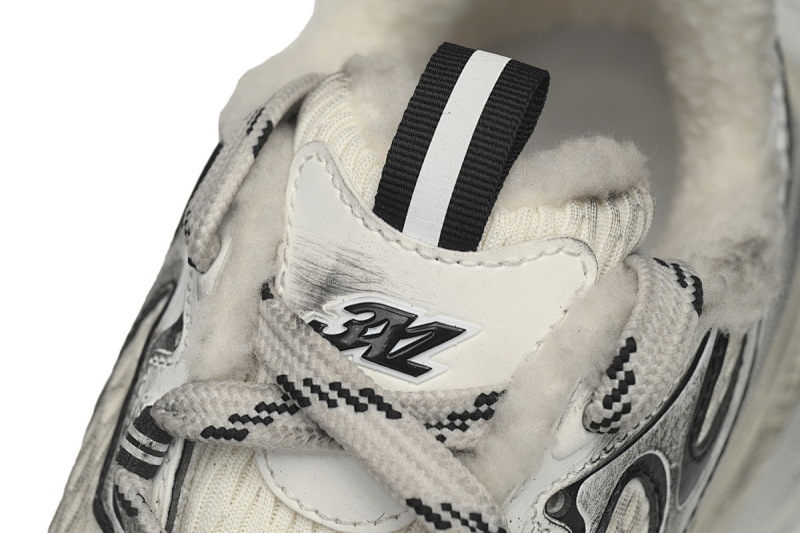 【DA5AH】熊猫冰绒 巴黎3XL冰爪 加绒版 户外概念跑鞋 734734 W3XL2 9710 Balenciaga Panda Ice Velvet