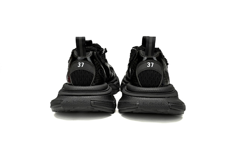 【DA5AH】全黑冰绒  巴黎3XL冰爪 加绒版 户外概念跑鞋 734734 W3XL2 1000 Balenciaga Black