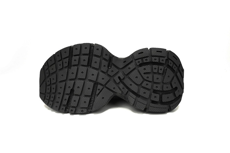 【DA5AH】全黑冰绒  巴黎3XL冰爪 加绒版 户外概念跑鞋 734734 W3XL2 1000 Balenciaga Black