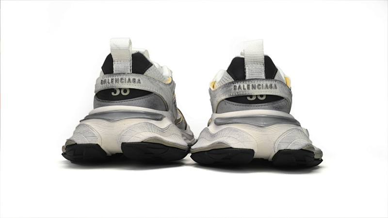 【DA5LJ】米白灰-9 纯原版巴黎世家11代 网布 圆头系带低帮 785756-W2MV1-9012 Balenciaga CARGO White Rice White Gray