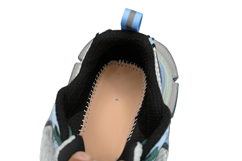 【DA0LJ】黑绿蓝-27 巴黎10代跑鞋 734731 W3XLR 0629 Balenciaga Black Green Blue