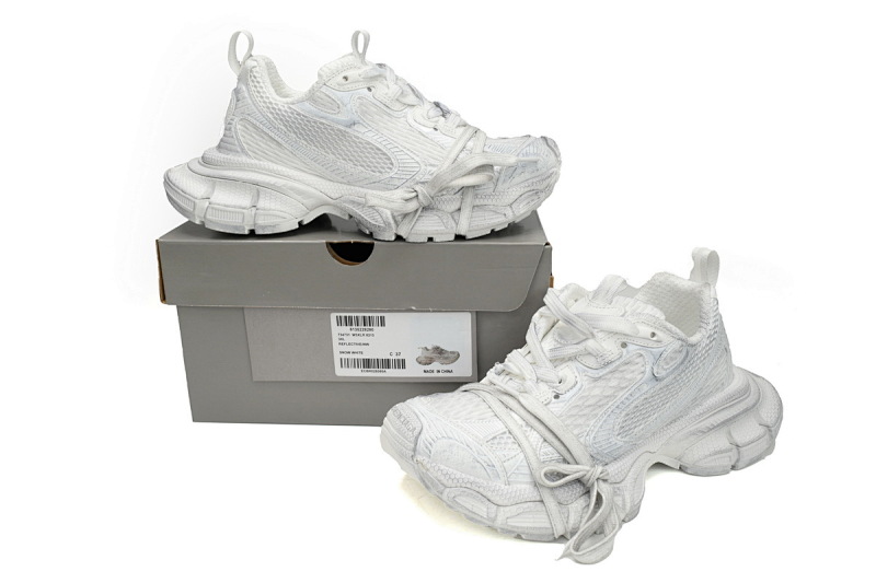 【DA0LJ】全白-28 巴黎10代跑鞋 734731 W3XLR 0213 Balenciaga All White