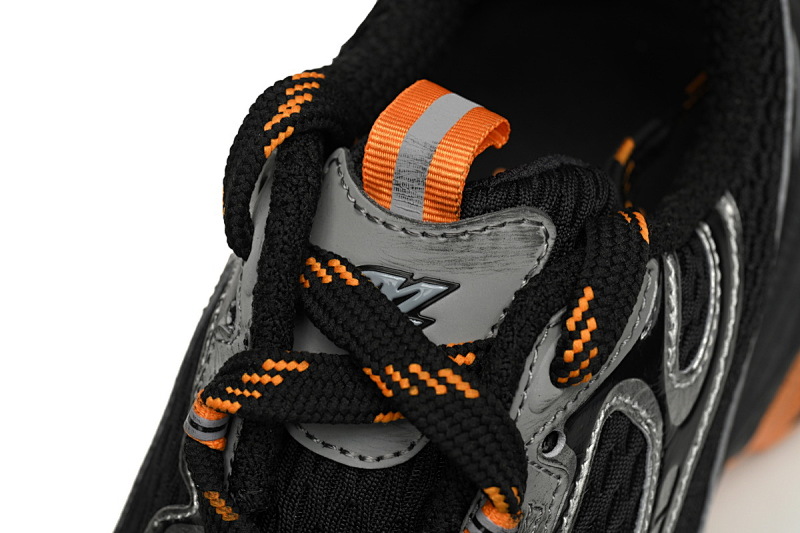 【CA5AH】  黑橙 巴黎10代做旧 户外概念跑鞋 734734 W3XL3 1178 Balenciaga Black Orange