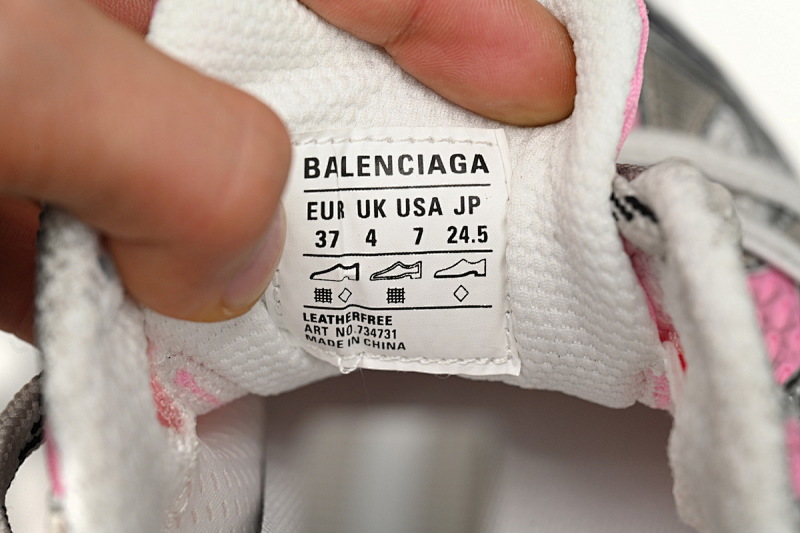 【CA5AH】银粉 巴黎10代做旧户外概念跑鞋 734734 W3XL5 9050 Balenciaga Black Dust