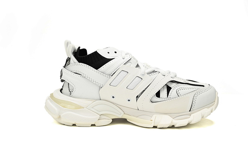 【DA0LJ】白黑-109 纯原版本巴黎世家三代 袜套鞋 736328 W3SKC 9010 Balenciaga Tess S.Black Rice White and Black