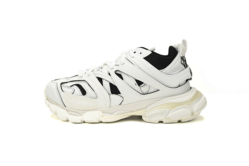 【DA0LJ】白黑-109 纯原版本巴黎世家三代 袜套鞋 736328 W3SKC 9010 Balenciaga Tess S.Black Rice White and Black