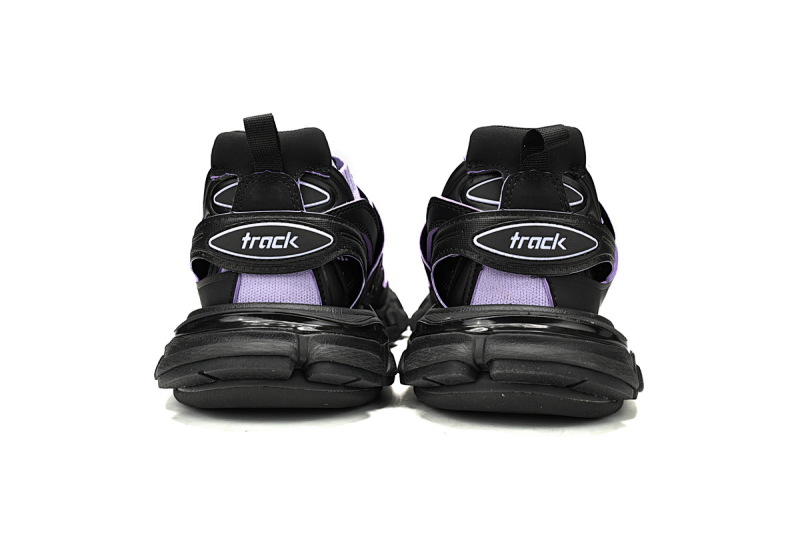 【DA0LJ】黑紫-105 纯原版本巴黎世家三代 袜套鞋 736328 W3SKC 1058 Balenciaga Tess S.Black Rice Black Purple