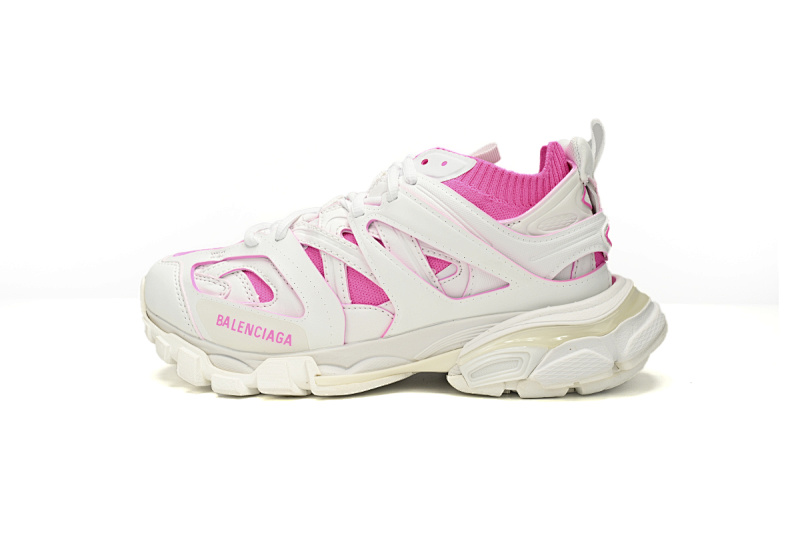【DA0LJ】粉白-110 纯原版本巴黎世家三代 袜套鞋 736328 W3SKC 9055 Balenciaga Tess S.Black Rice Pink White