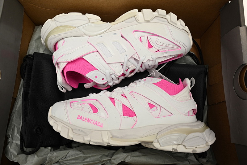 【DA0LJ】粉白-110 纯原版本巴黎世家三代 袜套鞋 736328 W3SKC 9055 Balenciaga Tess S.Black Rice Pink White
