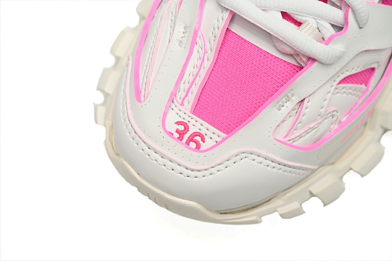 【DA0LJ】粉白-110 纯原版本巴黎世家三代 袜套鞋 736328 W3SKC 9055 Balenciaga Tess S.Black Rice Pink White