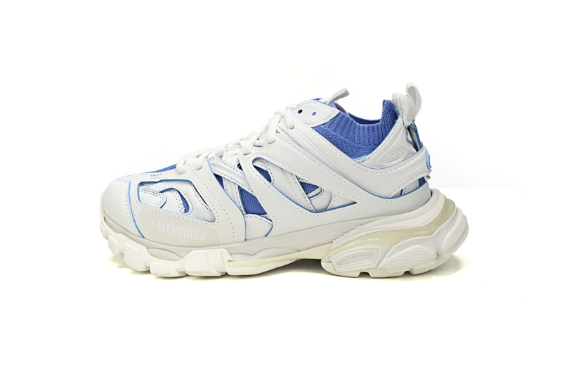 【DA0LJ】白蓝-107 纯原版本巴黎世家三代 袜套鞋 736328 W3SKC 9040 Balenciaga Tess S.Black Rice Grey White Blue