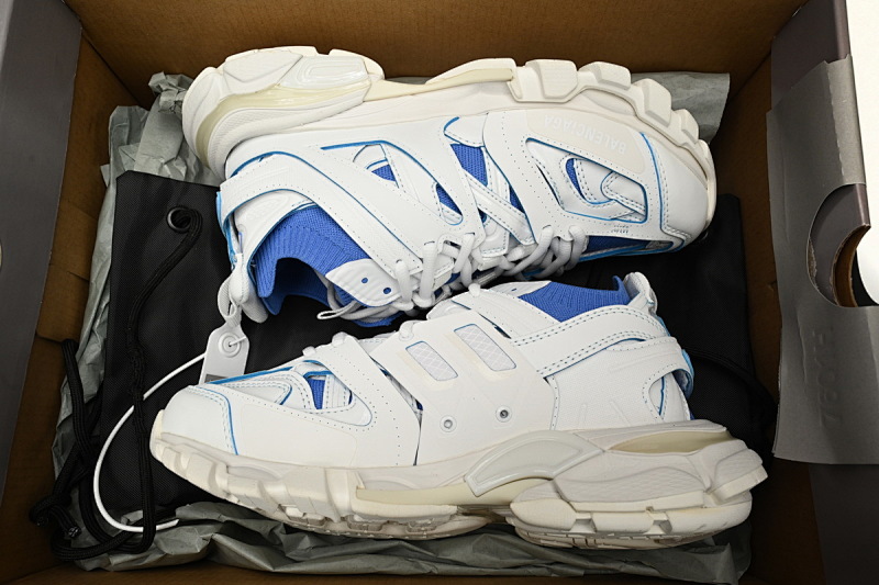 【DA0LJ】白蓝-107 纯原版本巴黎世家三代 袜套鞋 736328 W3SKC 9040 Balenciaga Tess S.Black Rice Grey White Blue