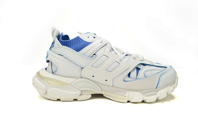 【DA0LJ】白蓝-107 纯原版本巴黎世家三代 袜套鞋 736328 W3SKC 9040 Balenciaga Tess S.Black Rice Grey White Blue
