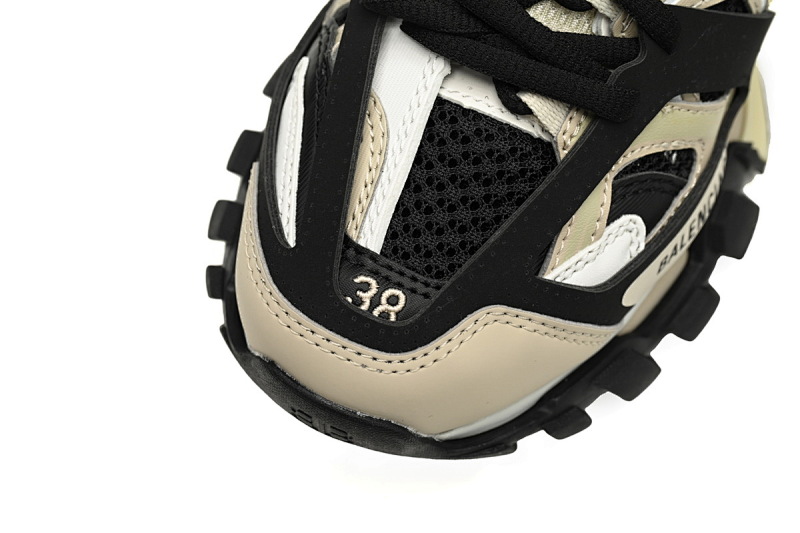 【DA0LJ】卡其黑-111 巴黎3代时尚复古低帮跑鞋 542436 W3AC4 8071  Balenciaga Tess S.Black Rice Khaki Black