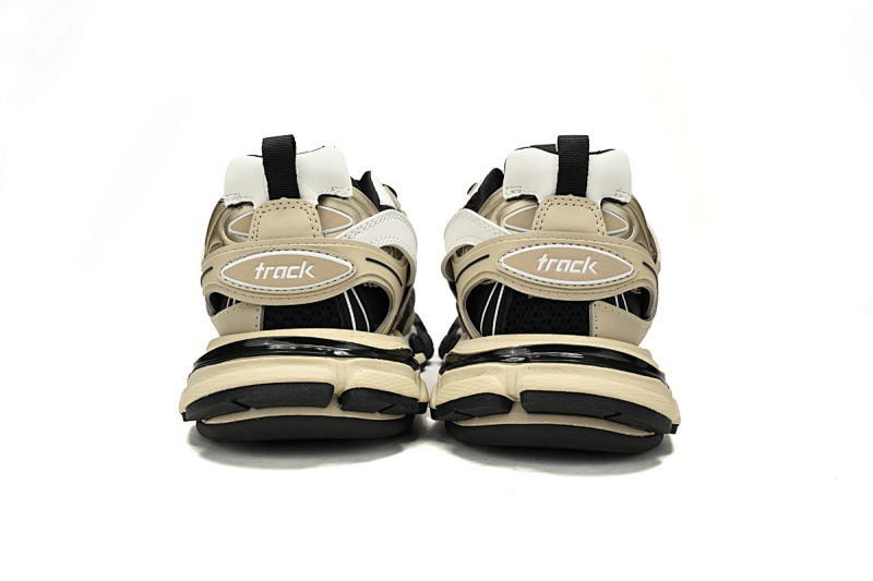 【DA0LJ】卡其黑-111 巴黎3代时尚复古低帮跑鞋 542436 W3AC4 8071  Balenciaga Tess S.Black Rice Khaki Black