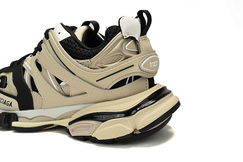 【DA0LJ】卡其黑-111 巴黎3代时尚复古低帮跑鞋 542436 W3AC4 8071  Balenciaga Tess S.Black Rice Khaki Black