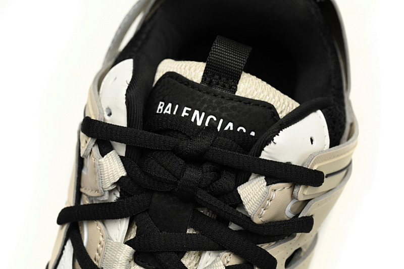 【DA0LJ】卡其黑-111 巴黎3代时尚复古低帮跑鞋 542436 W3AC4 8071  Balenciaga Tess S.Black Rice Khaki Black
