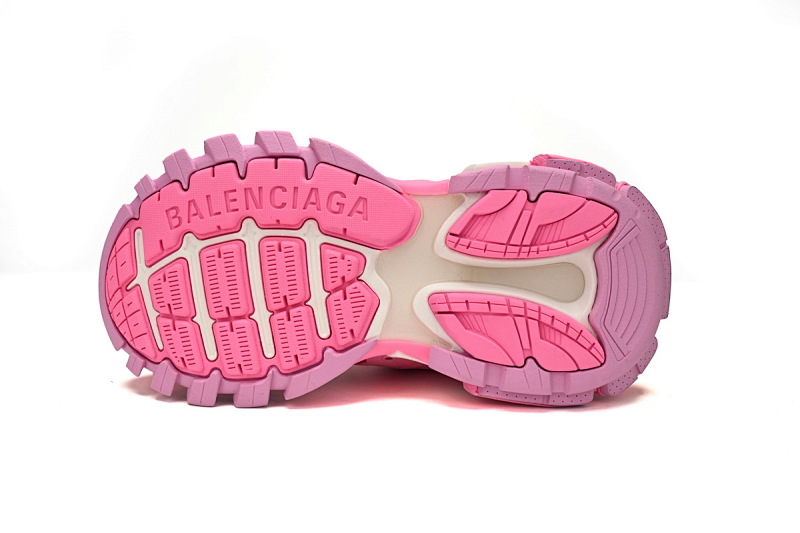 【DA0LJ】白粉红-112 巴黎3代时尚复古低帮跑鞋 542436 W3SU5 5090 Balenciaga Tess S.Black Rice White Pink