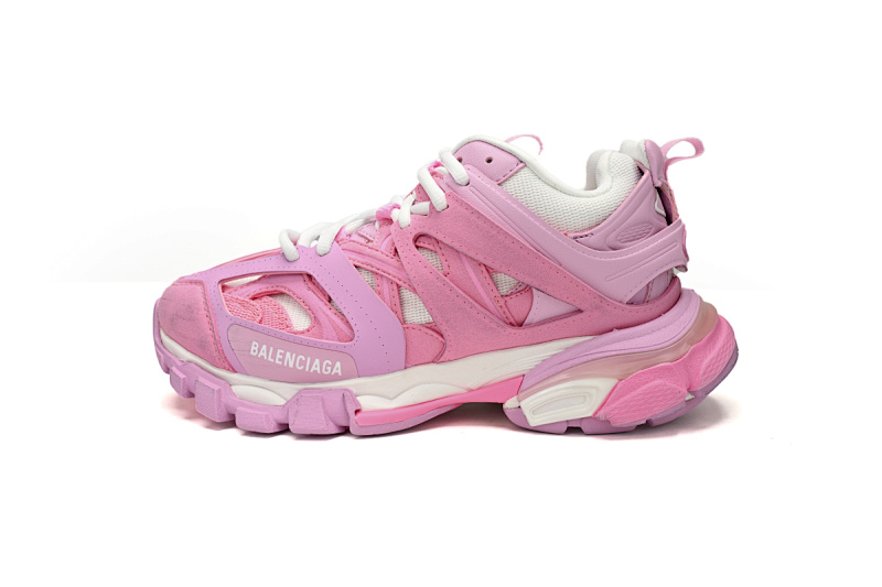 【DA0LJ】白粉红-112 巴黎3代时尚复古低帮跑鞋 542436 W3SU5 5090 Balenciaga Tess S.Black Rice White Pink