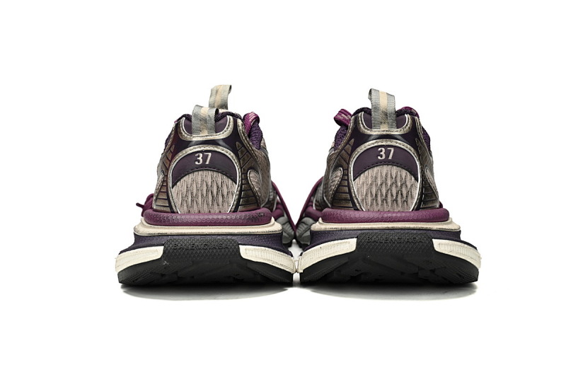 【CA5AH】 紫色 巴黎10代做旧 户外概念跑鞋 734731 W3XL5 1269 Balenciaga Purple