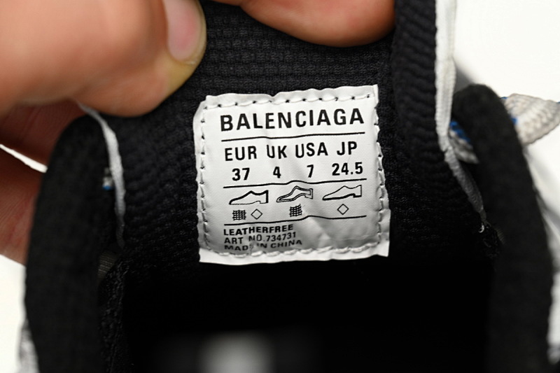 【CA5AH】白蓝 巴黎10代做旧 户外概念跑鞋 734731 W3XL5 1214 Balenciaga