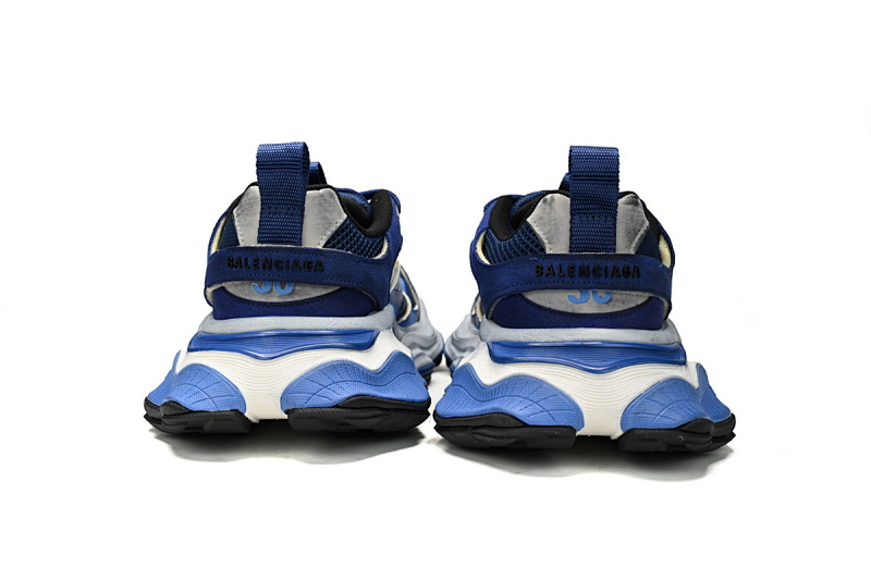 【DA5LJ】白宝蓝-5 纯原版巴黎世家11代 网布 圆头系带低帮 784339-W2MV3-2325 Balenciaga CARGO White Sapphire Blue
