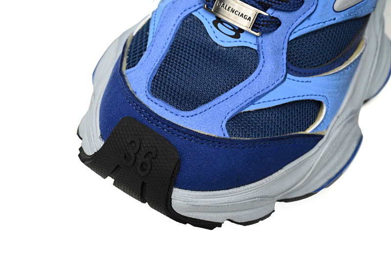 【DA5LJ】白宝蓝-5 纯原版巴黎世家11代 网布 圆头系带低帮 784339-W2MV3-2325 Balenciaga CARGO White Sapphire Blue