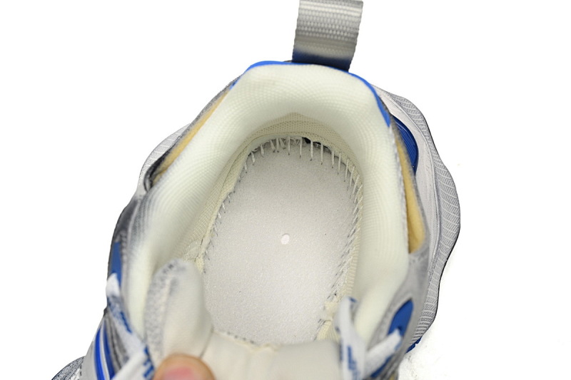 【DA5LJ】黑白蓝-3 纯原版巴黎世家11代 网布 圆头系带低帮 784339-W2MV6-0328 Balenciaga CARGO Black, White, And Blue