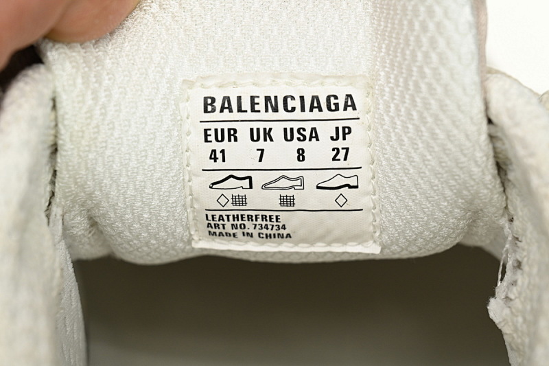 【CA5AH】浅米色 巴黎10代做旧 户外概念跑鞋 734731 W3XL7 9191 Balenciaga Cham Pagne