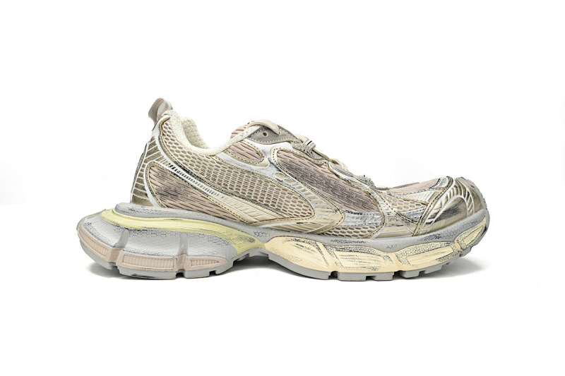 【CA5AH】浅米色 巴黎10代做旧 户外概念跑鞋 734731 W3XL7 9191 Balenciaga Cham Pagne