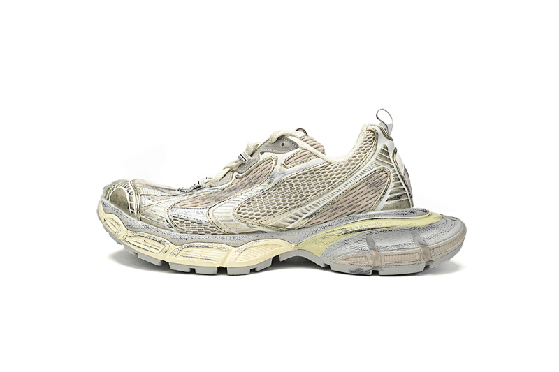 【CA5AH】浅米色 巴黎10代做旧 户外概念跑鞋 734731 W3XL7 9191 Balenciaga Cham Pagne