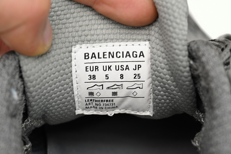【CA5AH】深灰 巴黎10代做旧 户外概念跑鞋 734731 W3XL7 1210 Balenciaga Cham Pagne