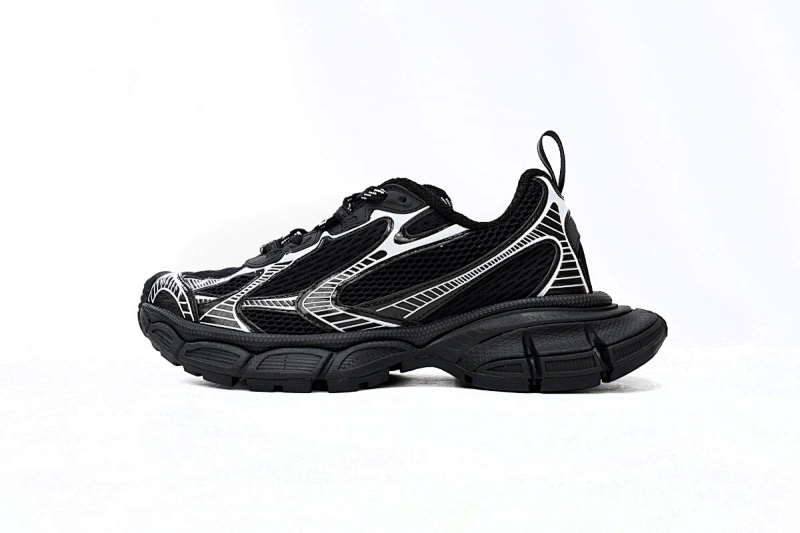 【CA5AH】黑白 巴黎10代做旧 户外概念跑鞋542228 W2RB8 1090 Balenciaga Black And White