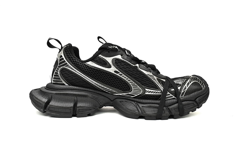 【CA5AH】黑白 巴黎10代做旧 户外概念跑鞋542228 W2RB8 1090 Balenciaga Black And White