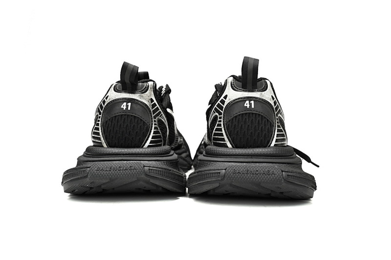 【CA5AH】黑白 巴黎10代做旧 户外概念跑鞋542228 W2RB8 1090 Balenciaga Black And White