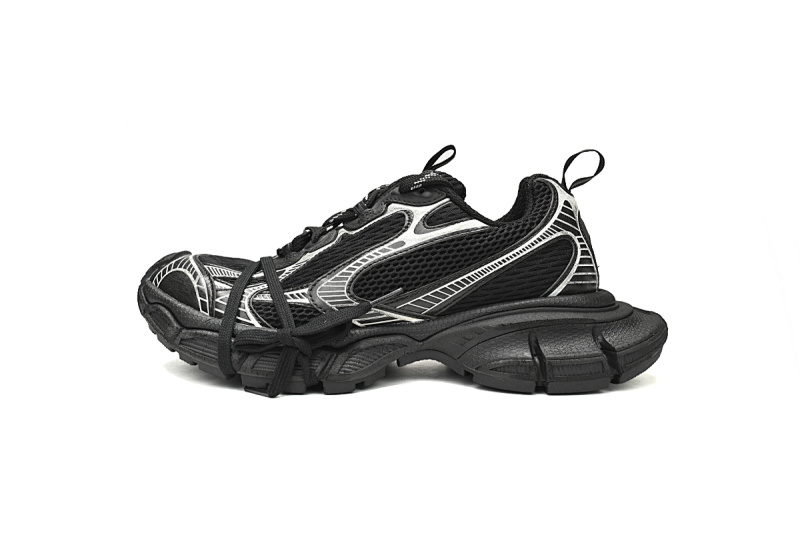 【CA5AH】黑白 巴黎10代做旧 户外概念跑鞋542228 W2RB8 1090 Balenciaga Black And White