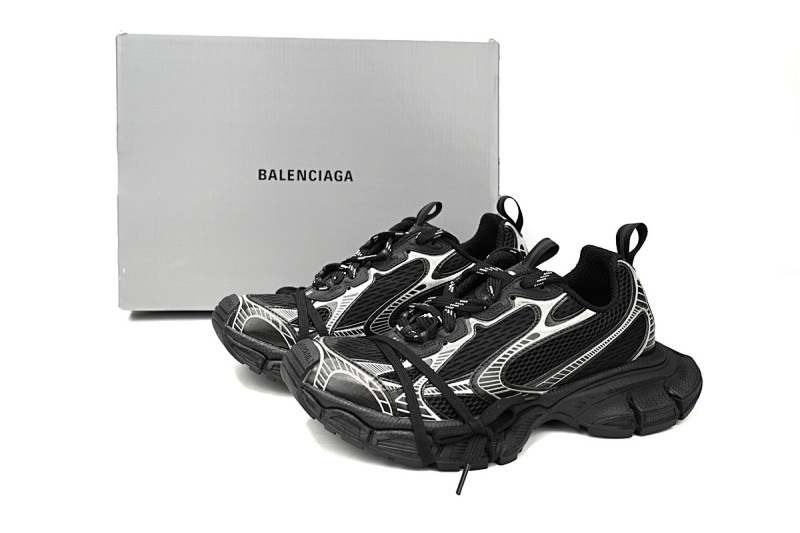 【CA5AH】黑白 巴黎10代做旧 户外概念跑鞋542228 W2RB8 1090 Balenciaga Black And White