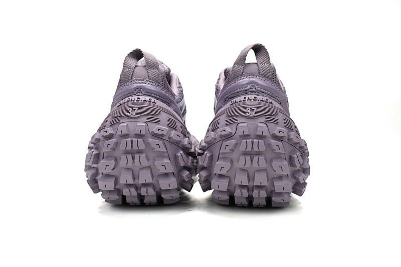 【EA0LJ】紫色-12 巴黎轮胎鞋 685611 W2RAM 5500  Balenciaga Defender Black Purple