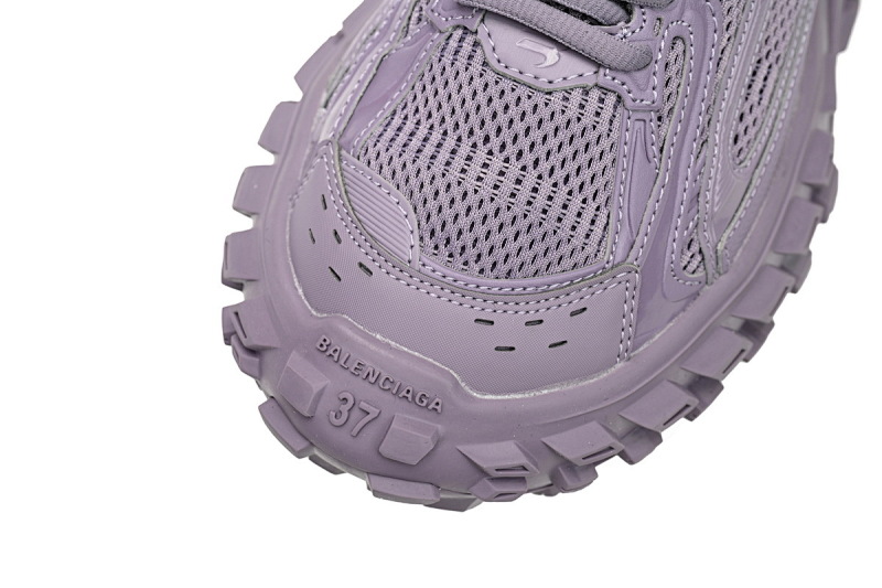 【EA0LJ】紫色-12 巴黎轮胎鞋 685611 W2RAM 5500  Balenciaga Defender Black Purple
