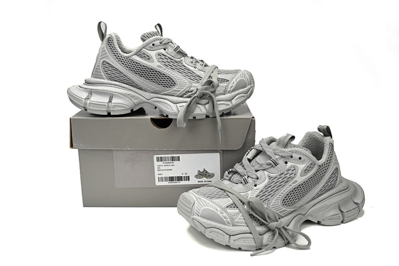 【DA0LJ】浅灰-23 巴黎10代跑鞋 734731 W3XLR 1281 Balenciaga Silver Light Gray