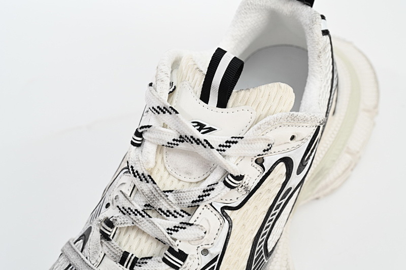 【DA0LJ】熊猫-22 巴黎10代跑鞋 542229 W1RB5 0352 Balenciaga Silver Rice White Black