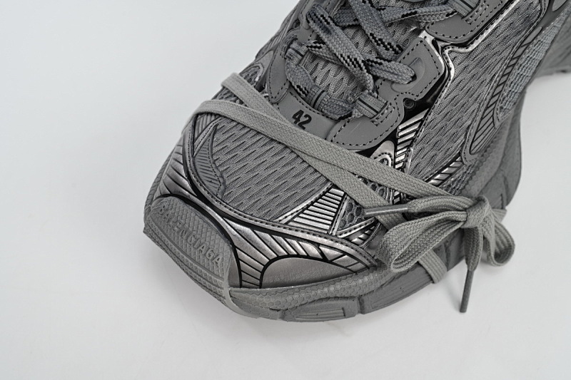 【DA0LJ】灰色-6 巴黎10代跑鞋 542229 W1RB5 1210 Balenciaga Silver Grey